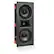 Angle. JBL - Studio 6 Dual-8" 2-Way In-Wall Speaker - Black.