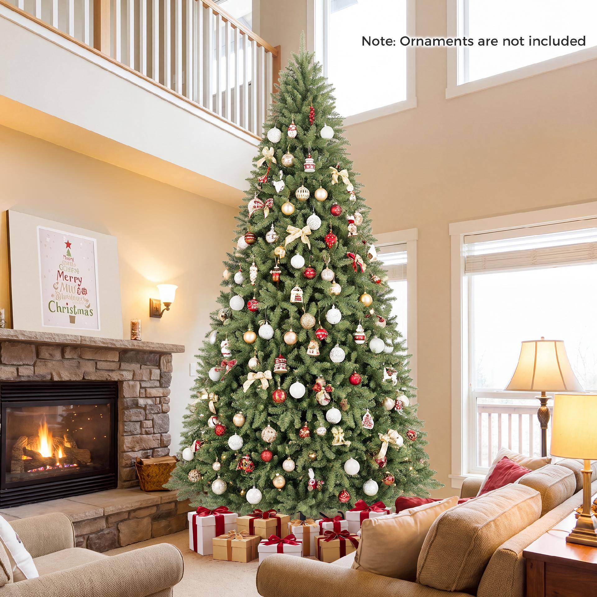 Note: Ornaments are not included

Many GOISEON Merry MILLS Bhostarity Christmas