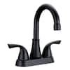 Front. Bothwa Home - Bothwa home Bathroom Faucet For bathroom Sink With Two Handles - Matte Black.