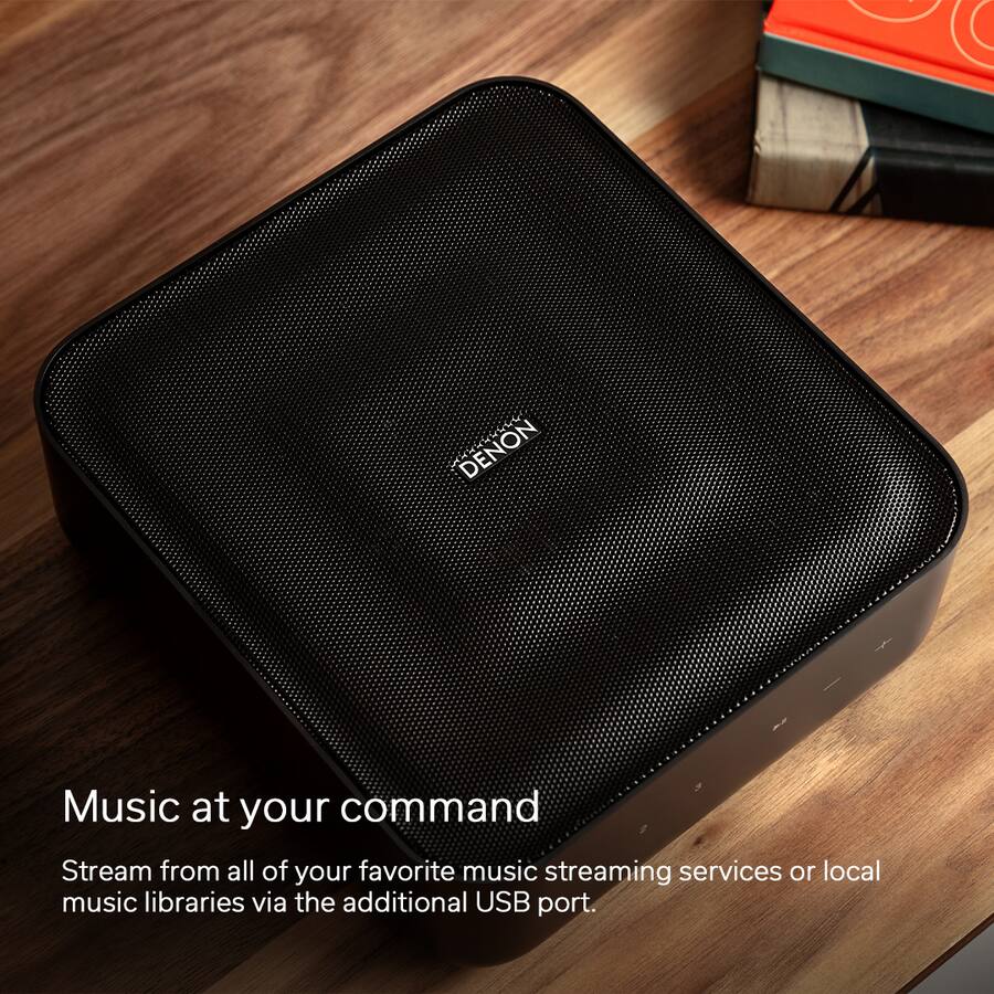 Denon Home Amplifier 100W 2.0 Ch. Integrated Amplifier Black Denon Home Amplifier 100W 2.0 Ch. Integrated Amplifier Black