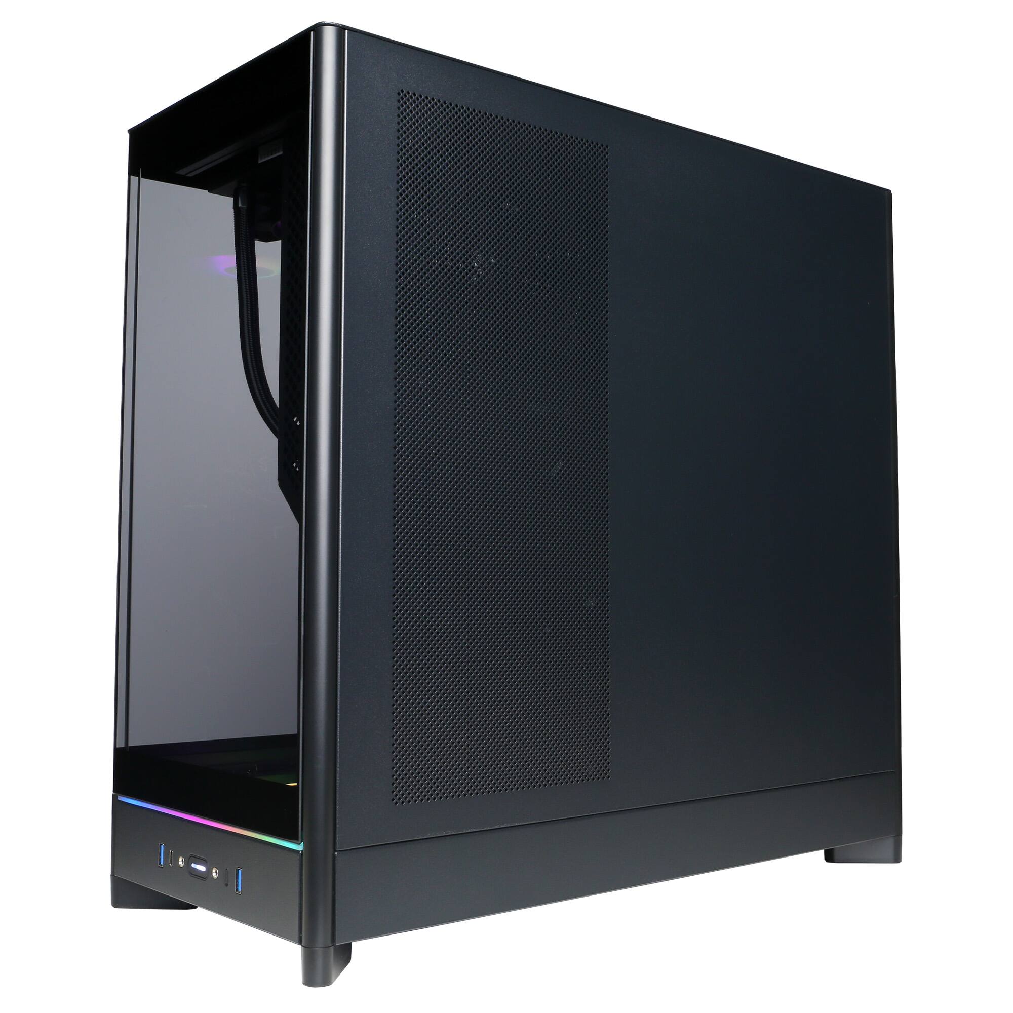 Alt View 13. CyberPowerPC - Gaming Desktop - AMD Ryzen 7 9800X3D - AMD Radeon RX 9070 16GB - 32GB DDR5 - 1TB PCIe 4.0 SSD Storage - Black.
