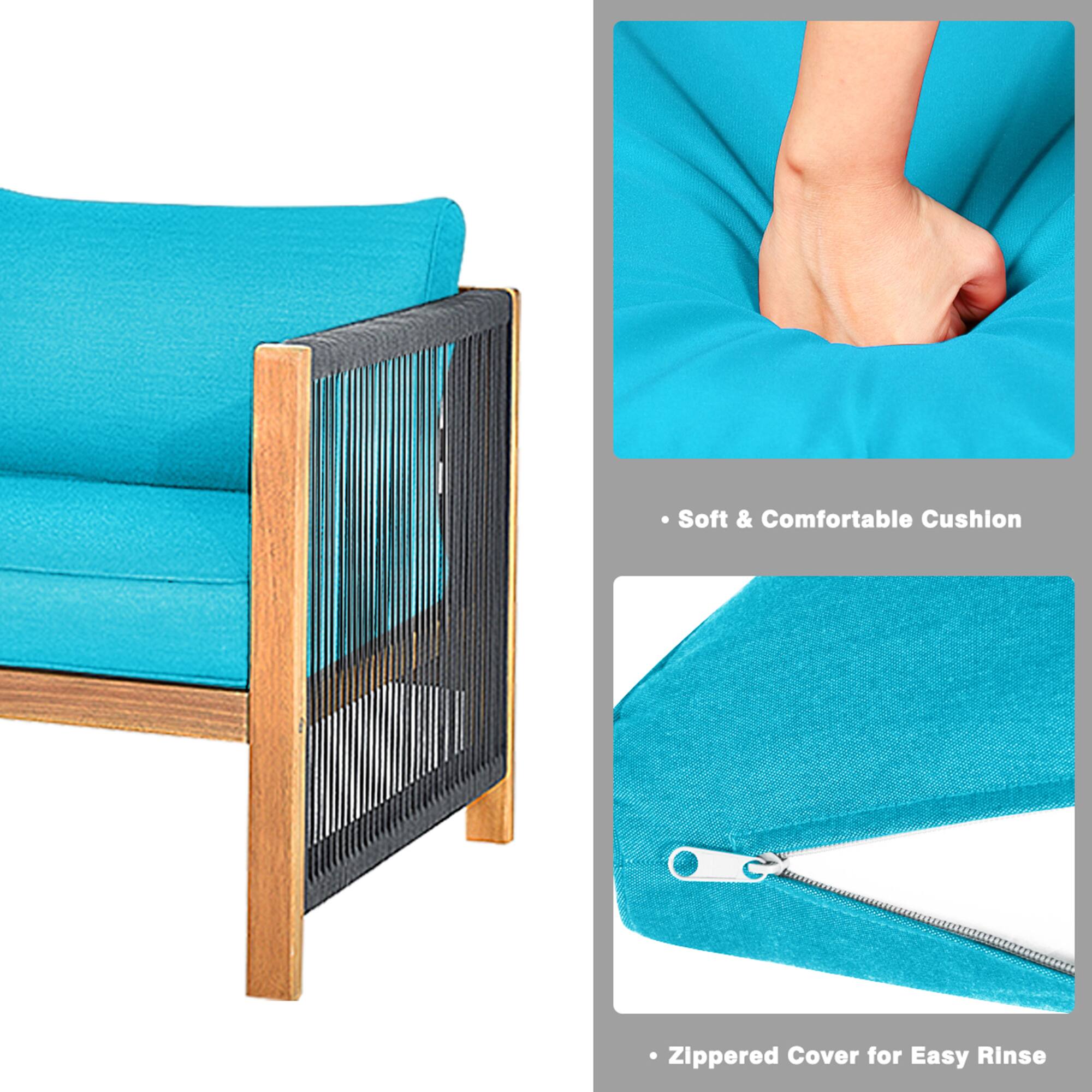 - Soft & Comfortable Cushion
- Zippered Cover for Easy Rinse