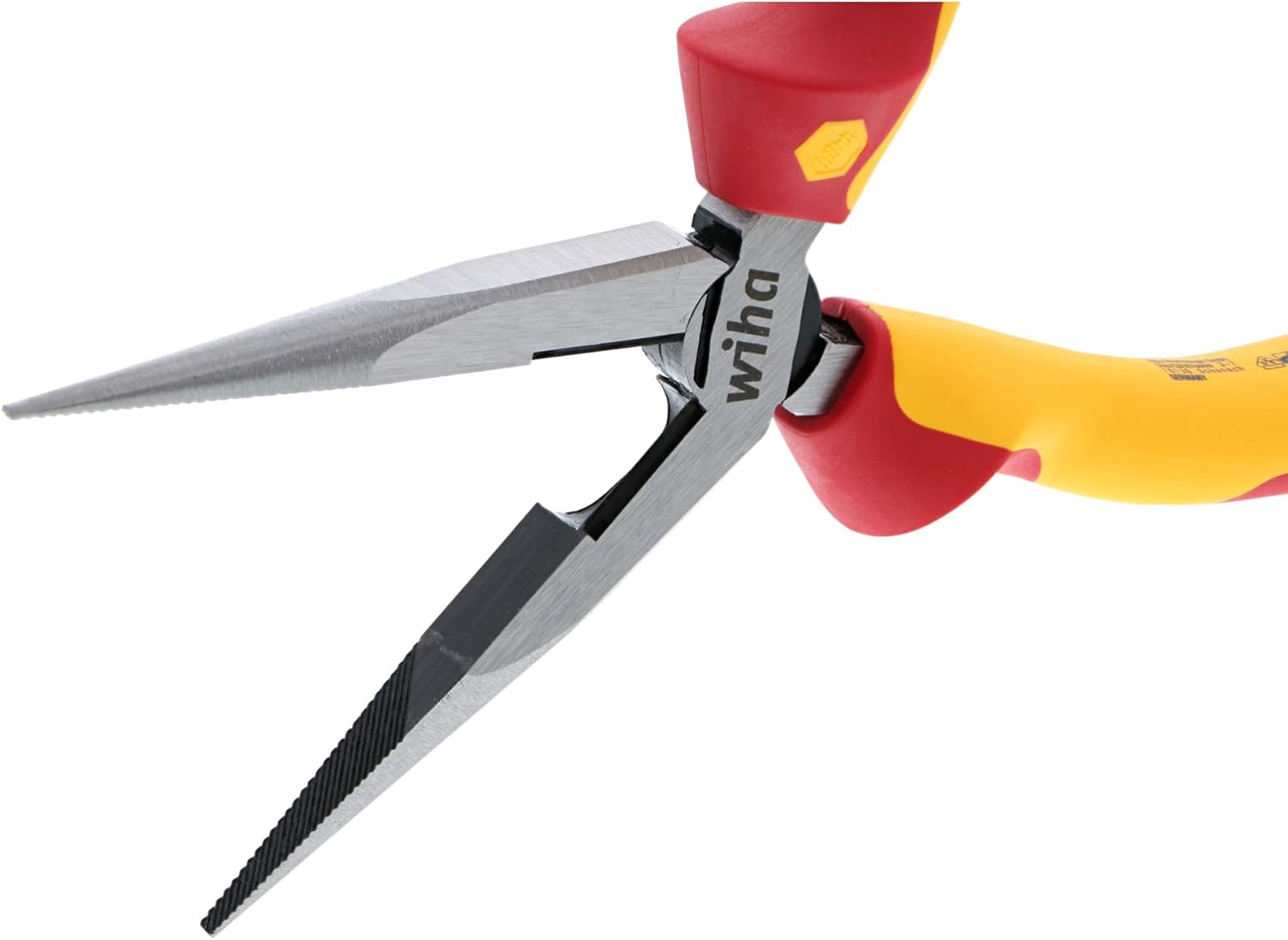 Back. Wiha - Wiha 32968 3 Piece Insulated Industrial Grip Durable Pliers and Cutters Set - Multi.