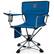 Alt View 17. Costway - 360° Swivel Hunting Chair with Mesh Cup Holder & Storage Pockets Cozy Backrest Blue - Blue.