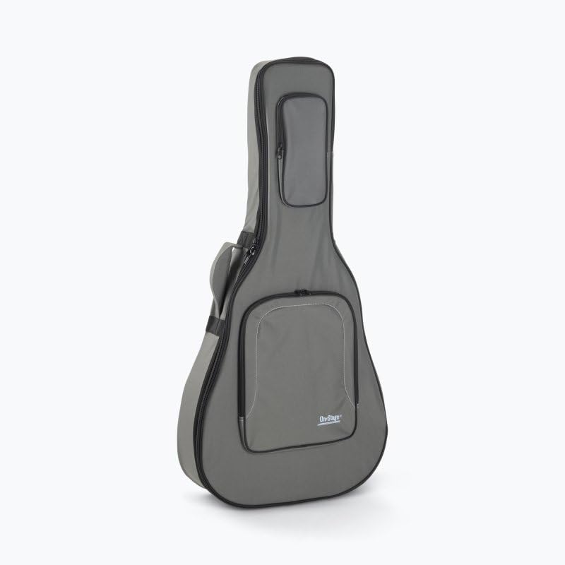 Alt View 6. On Stage Stands - On-Stage Classical Guitar Bag (GHC7550CG) - Black.