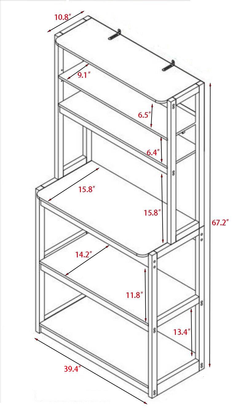 10.8"  
9.1"  
6.5"  
6.4"  
15.8"  
15.8"  
14.2"  
11.8"  
13.4"  
39.4"  
67.2"
