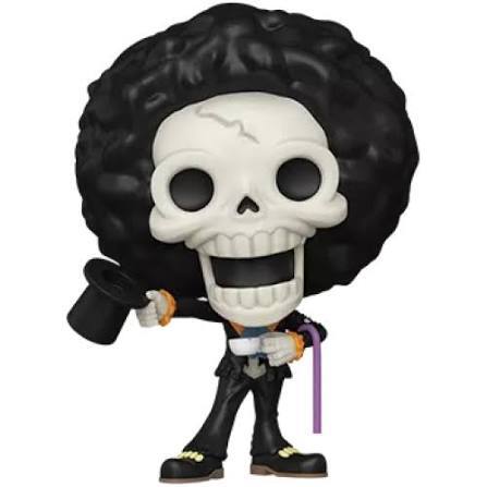 Angle. Funko - Funko Pop! One Piece Brook #2447 Vinyl Figure - Multicolored.