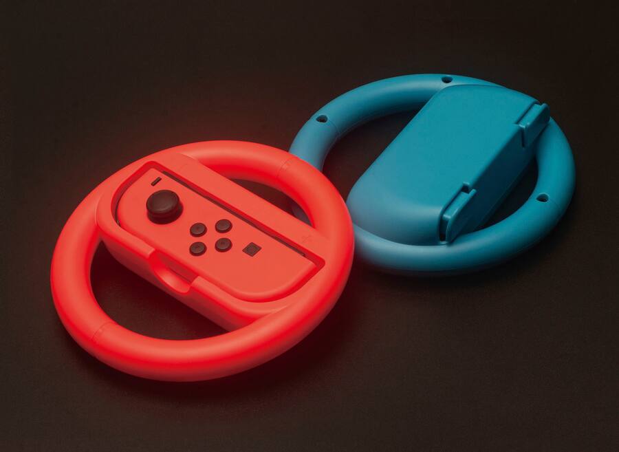 NEXT Joy Con Racing Wheel Two Pack For Nintendo Switch & Switch OLED ...