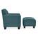 Alt View Zoom 11. Handy Living - Leonardo Transitional Linen Arm Chair and Ottoman - Blue.