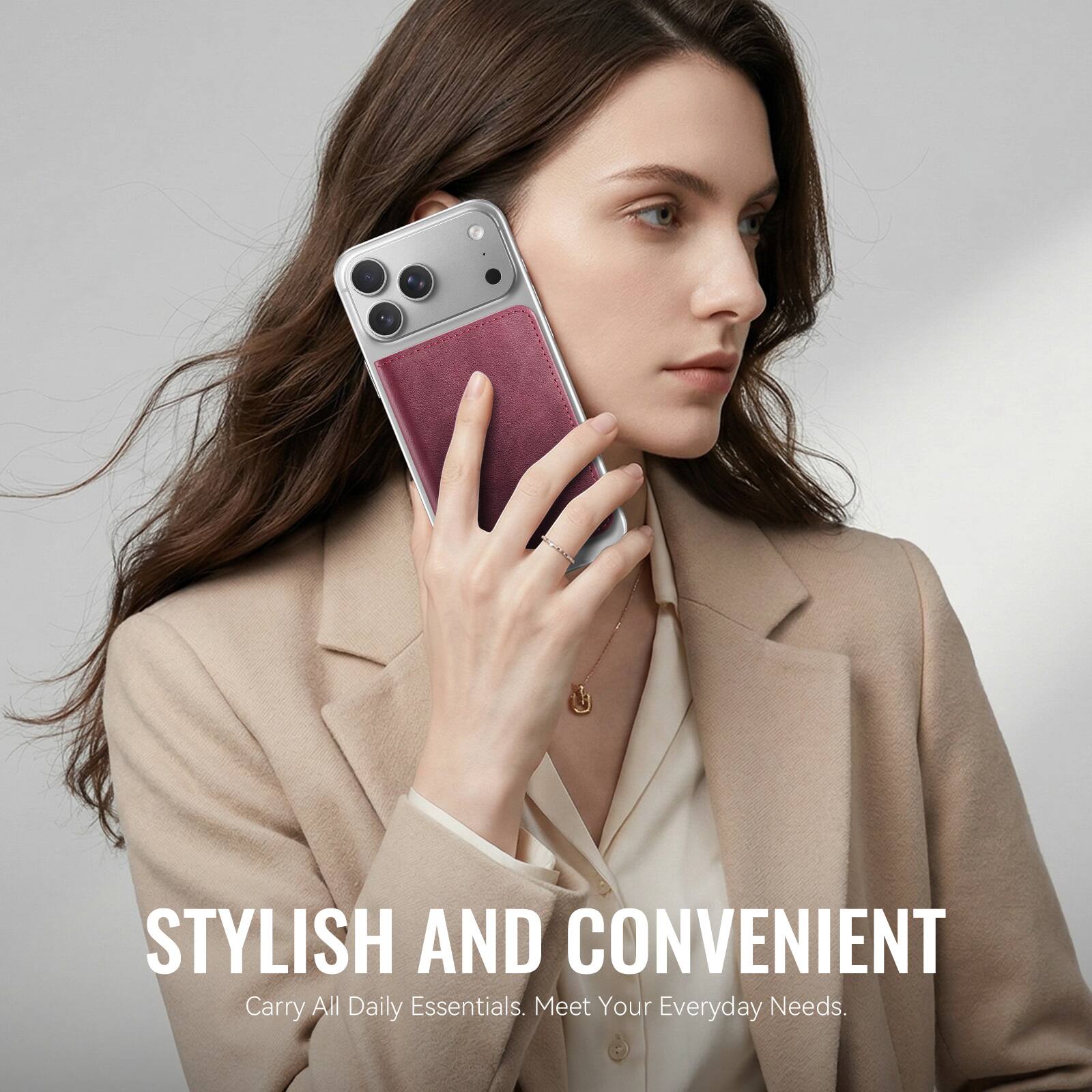 STYLISH AND CONVENIENT  
Carry All Daily Essentials. Meet Your Everyday Needs.