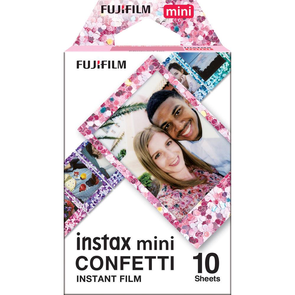 FUJIFILM mini  
FUJIFILM 7  
instax mini  
CONFETTI  
10  
INSTANT FILM Sheets