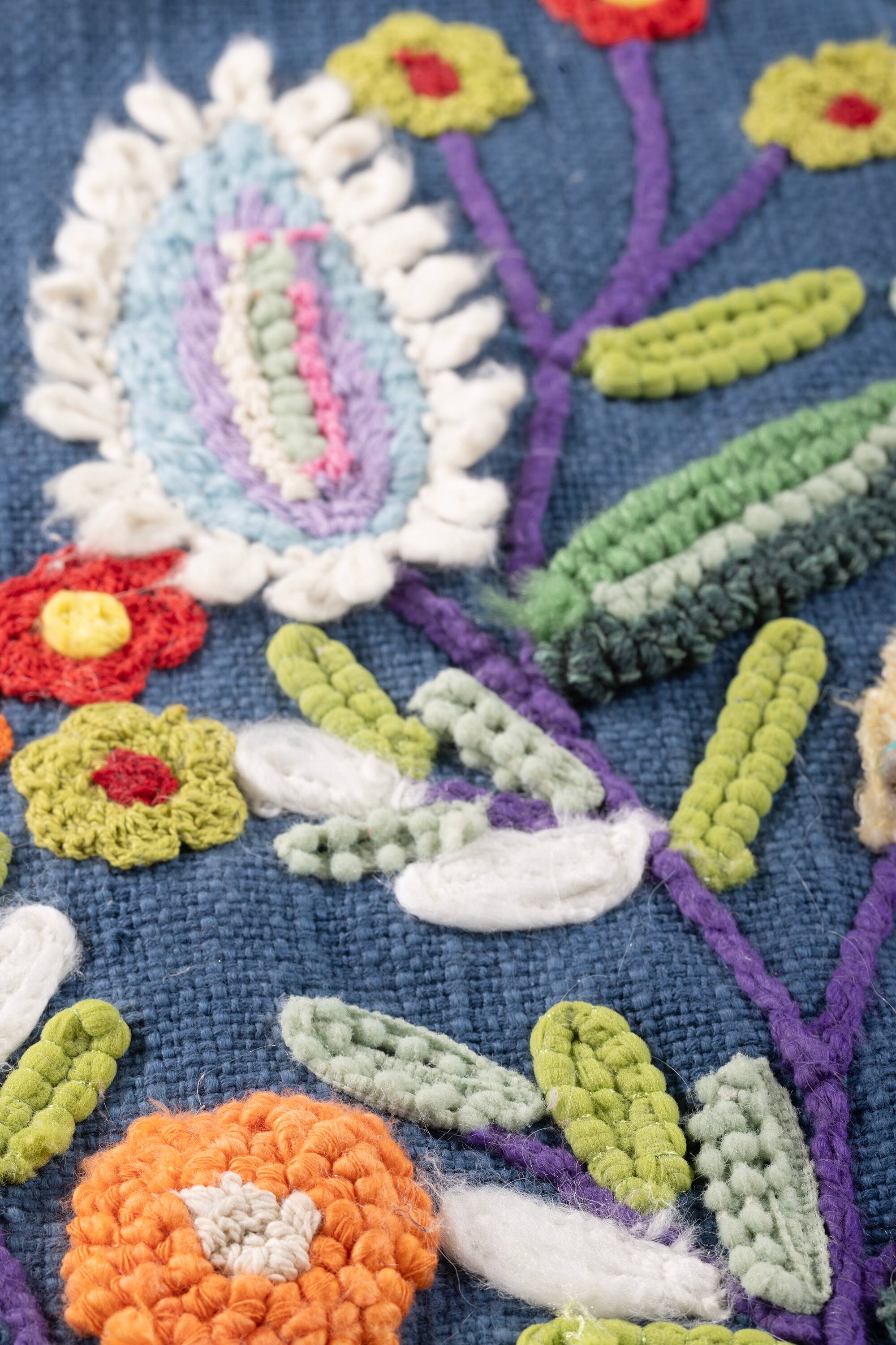 Back. GAURI KOHLI - Geneva Pillow - Multicolored.