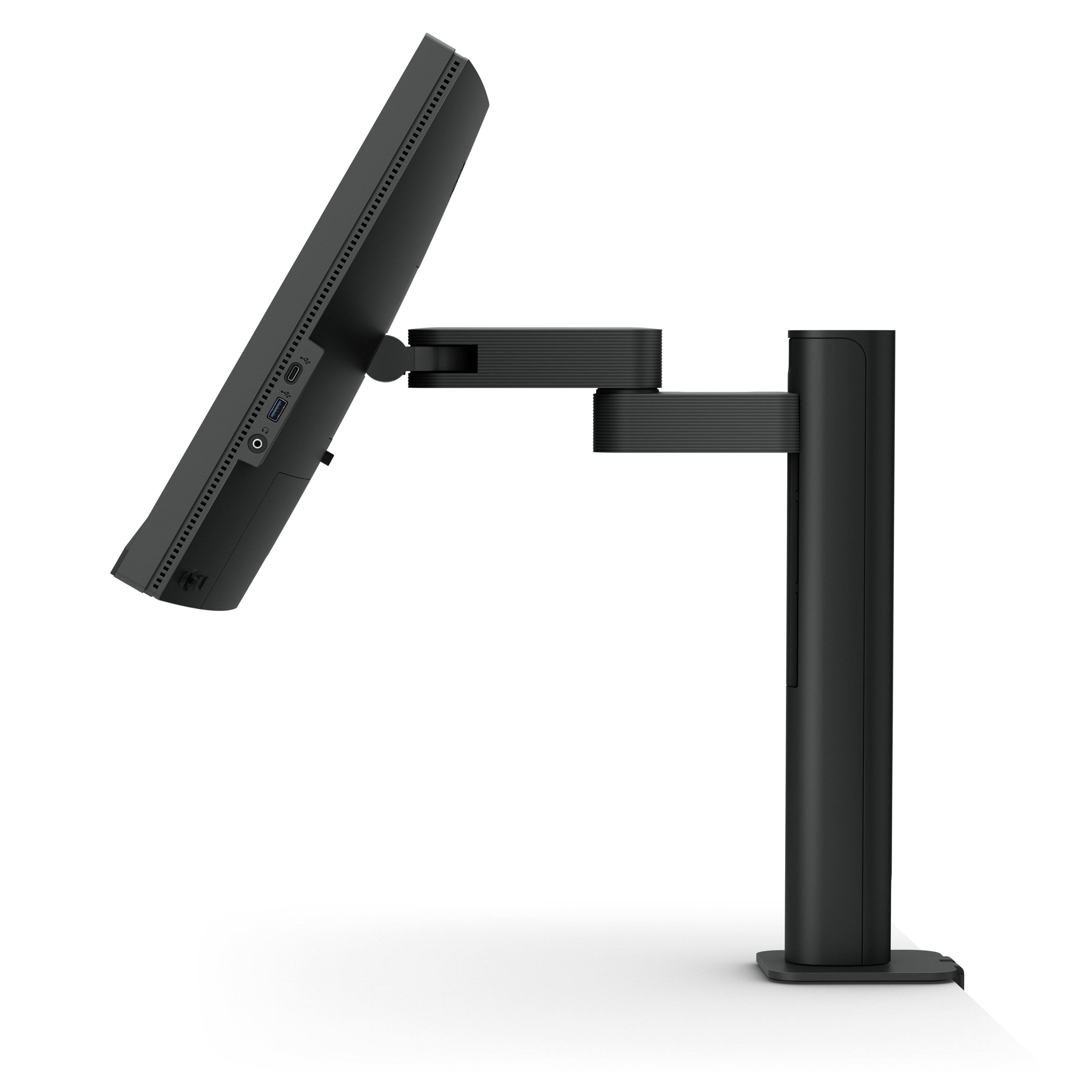 Alt View 15. BenQ - AQCOLOR PD2705UA Designer 27" IPS LED 4K UHD Monitor with HDR10 and Ergo Stand (HDMI/DP/USB-C 65W/USB Type B) - Gray.