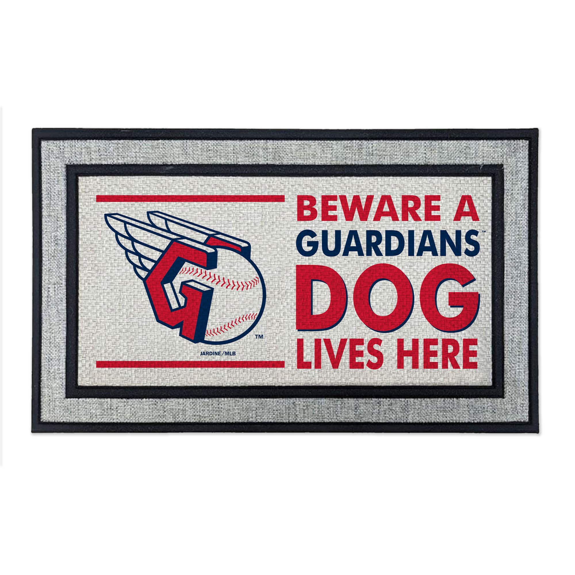 "Jardine - Cleveland Guardians 18"" x 30"" Indoor/Outdoor Team Dog Lives Here - Multicolor" price history on PriceWatchPro