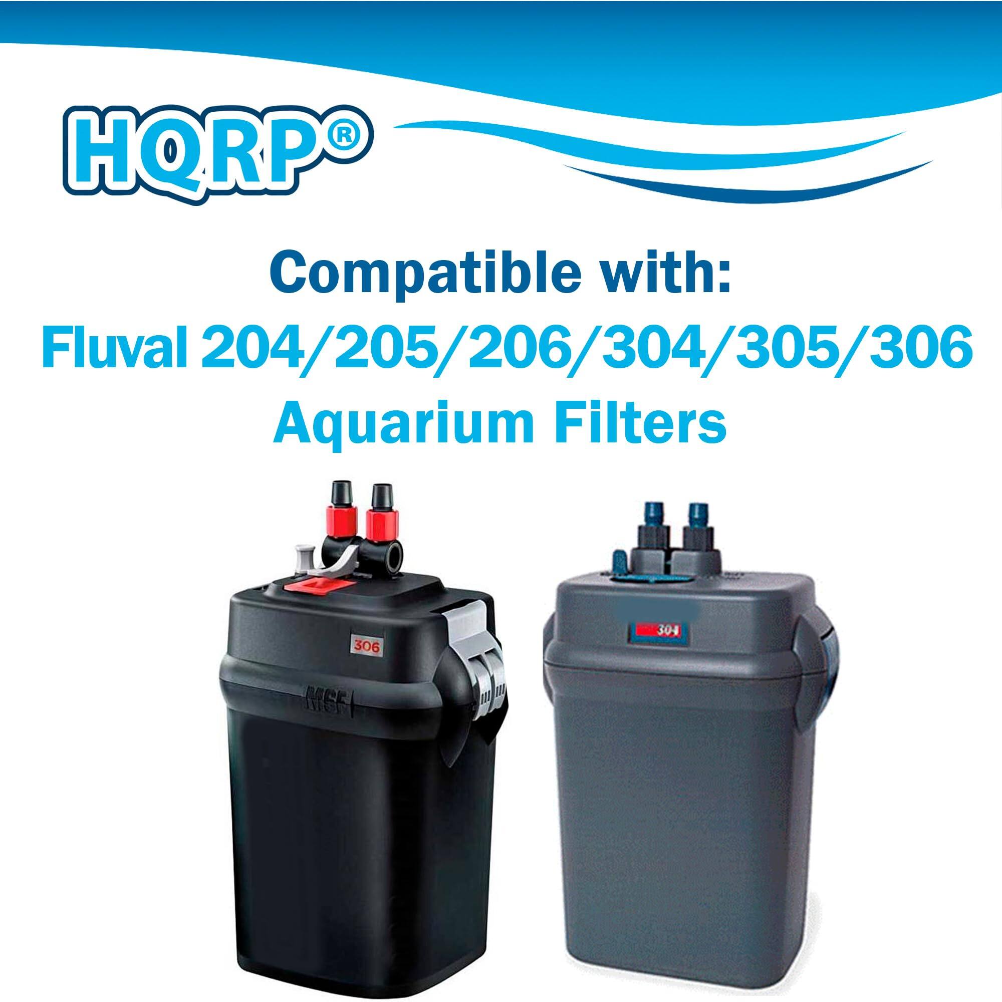 HQRP® Compatible with: Fluval 204/205/206/304/305/306 Aquarium Filters