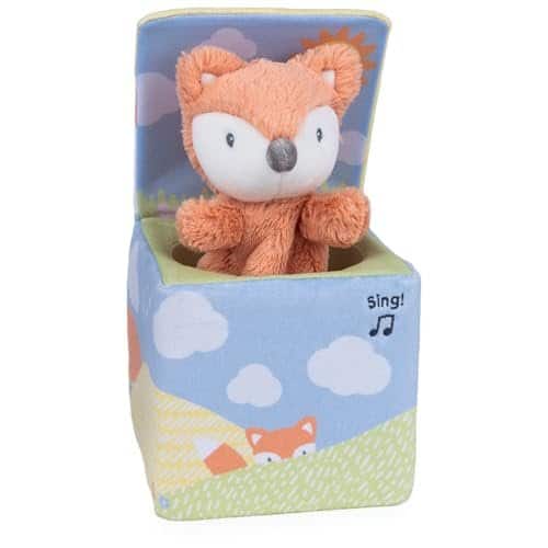 Gund - Fox in a Box Animated Plush Activity Toy for Babies 0+, Soft Interactive Peek-a-Boo Musical Fox Toy - Multicolour price history on PriceWatchPro