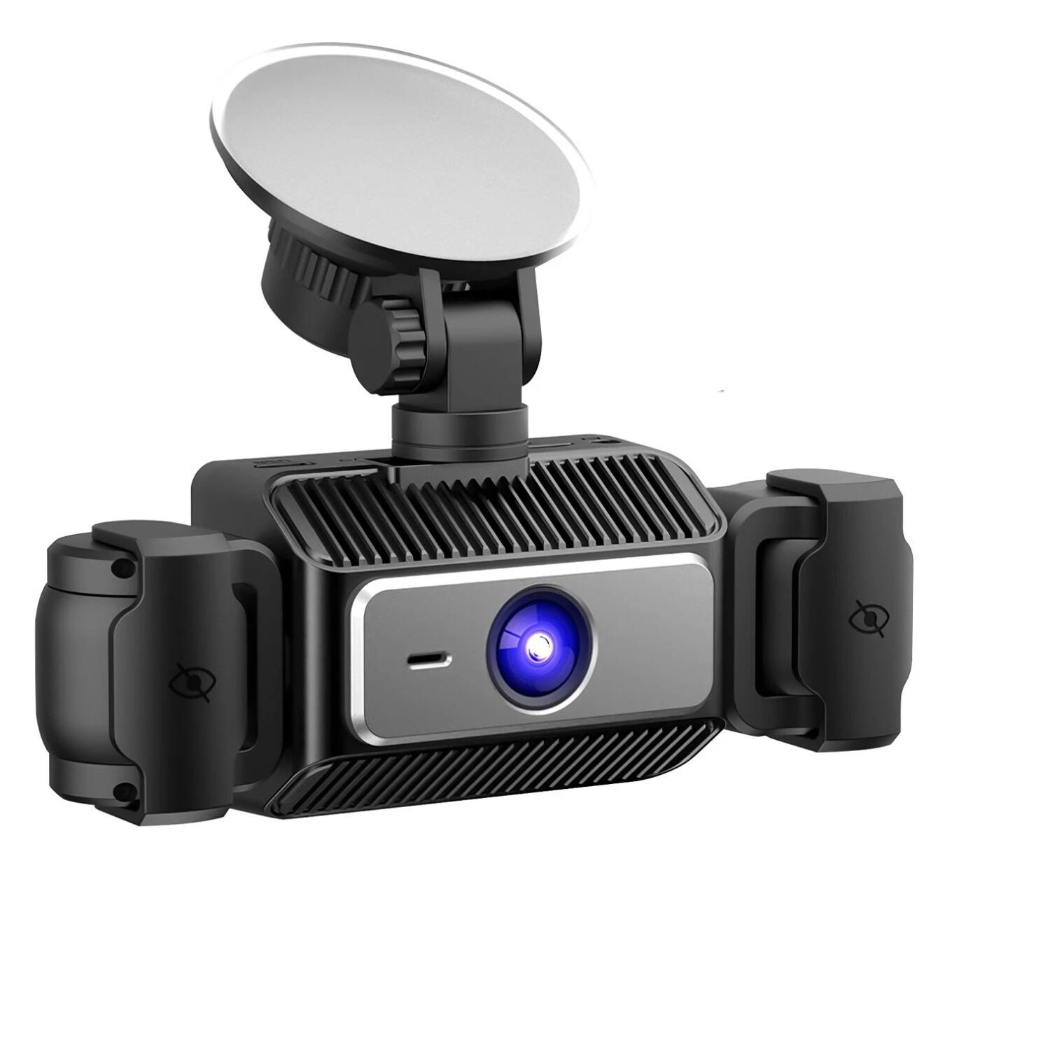 Home Collection - 4 Channel Car Dash Cam 1080P HD with Front Rear Inside Cameras