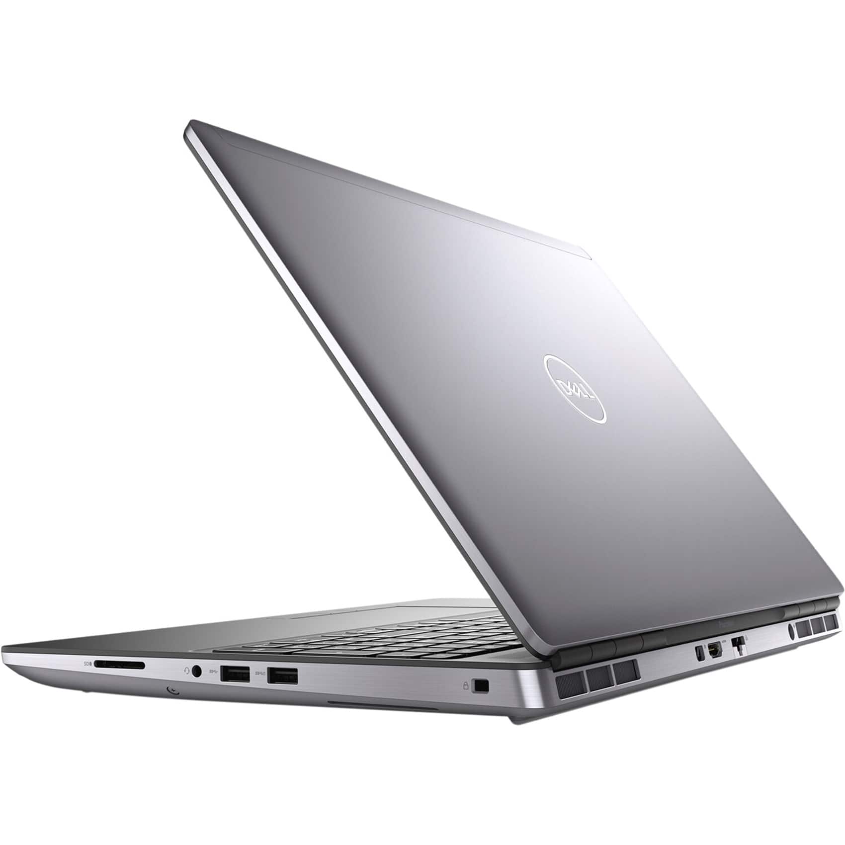 Alt View 13. Dell - Precision 7750 17.3" Refurbished Laptop - Intel 10th Gen Core i7 with 64GB Memory - NVIDIA Quadro RTX 3000 6GB - 2TB SSD - Black.