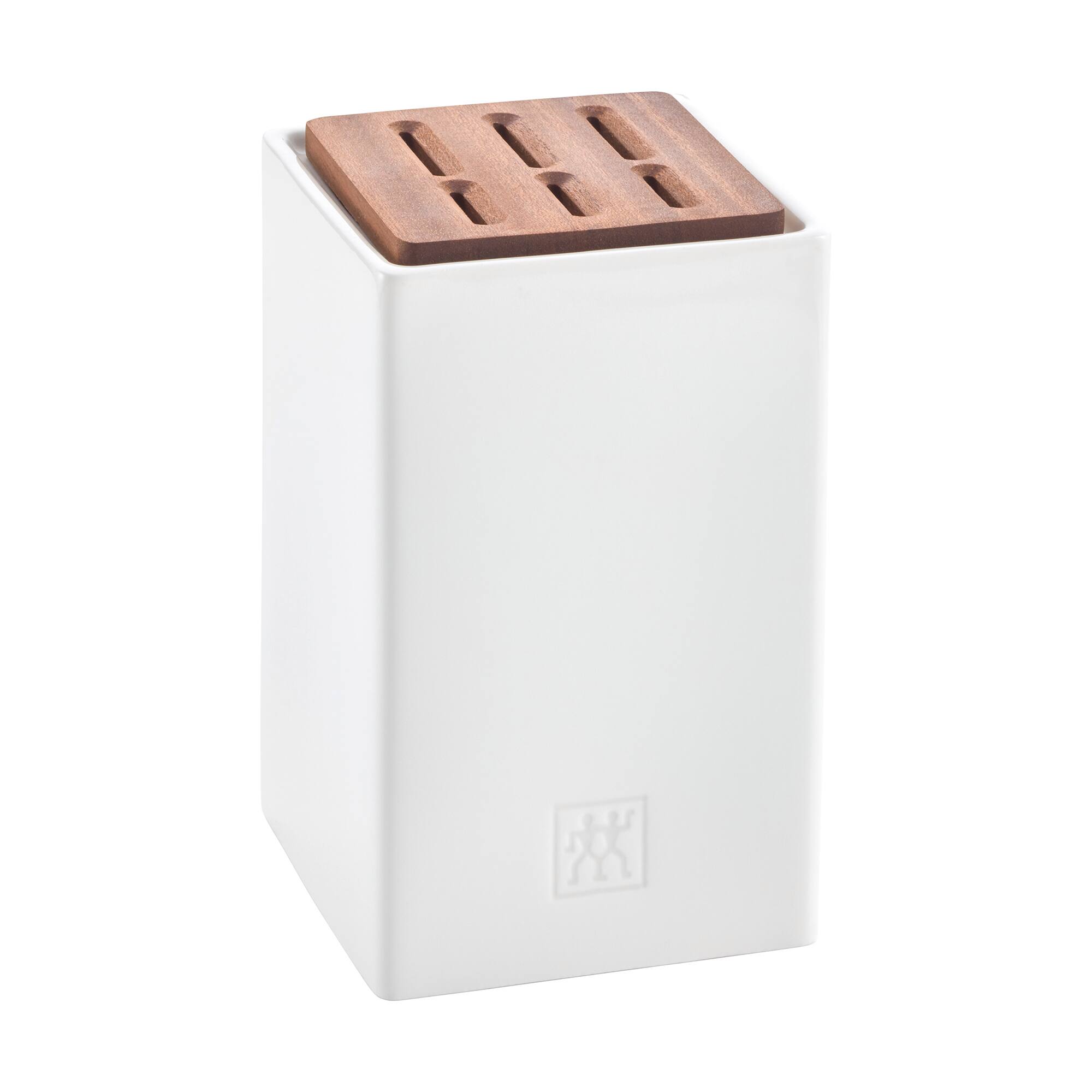 Front. ZWILLING - ZWILLING Ceramic Storage Box - Large - White.