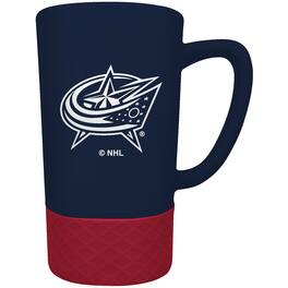 Great American Products - Columbus Blue Jackets Team Logo 16oz. Laser Etched Jump Mug - Multicolor