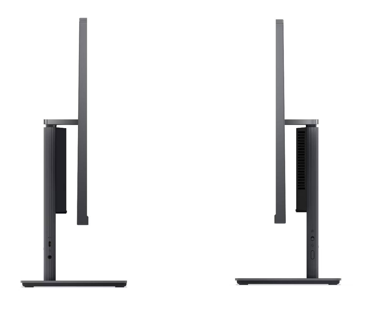 Alt View 9. Lenovo - Lenovo IdeaCentre All-in-One 27 FHD (Intel i7-13620H, 64GB DDR5, 2TB PCIe SSD, Intel UHD, Win 11 Pro) w/USB Hub - Luna Grey.