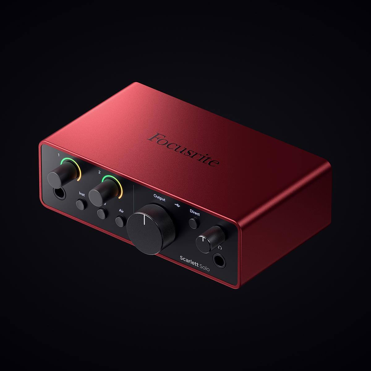 1 Inst 2 Focusrite Output Direct Scarlett Solo