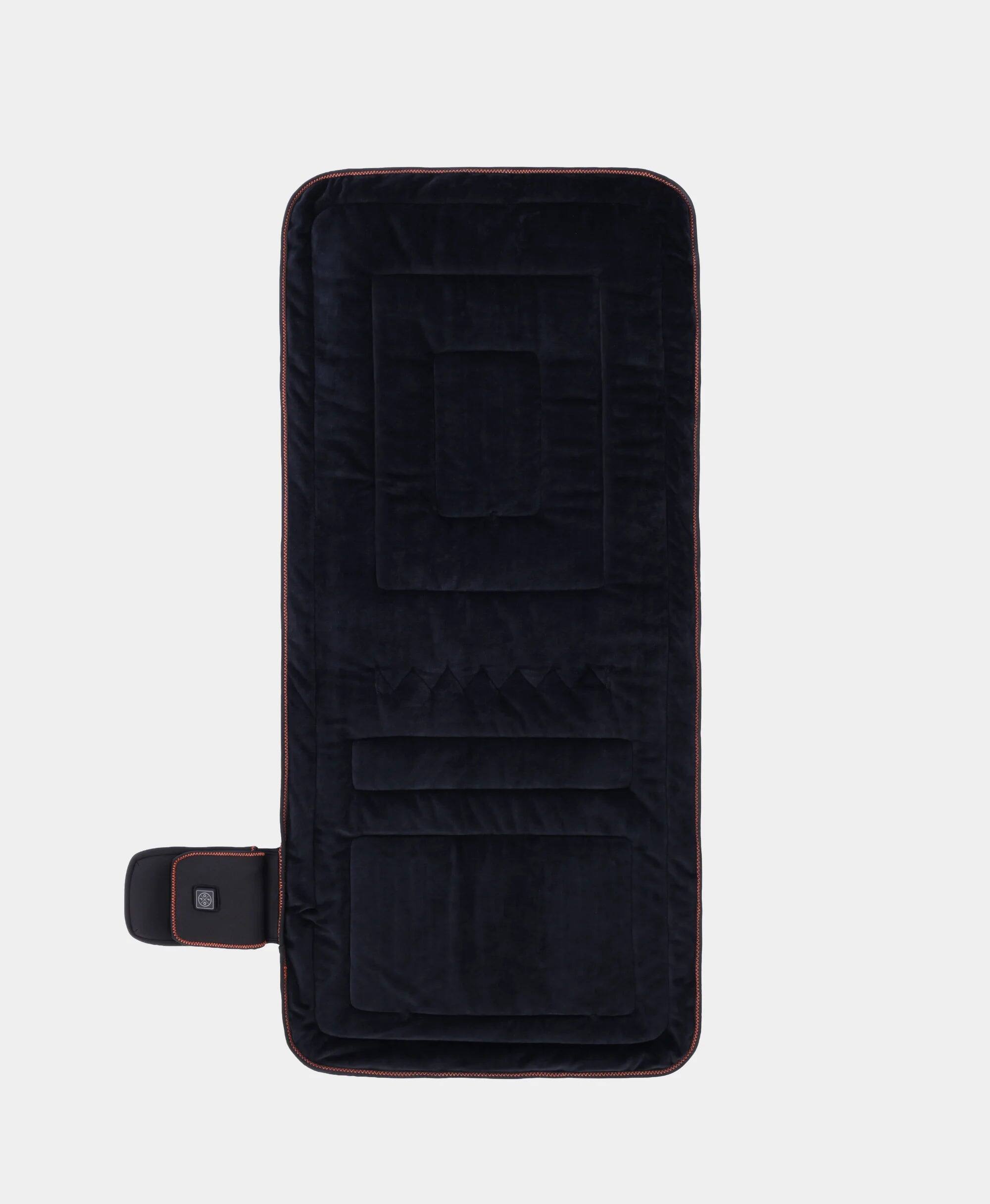 Alt View 1. ororo - Everrest 3-Zone Heated Indoor Seat Cushion - Black.