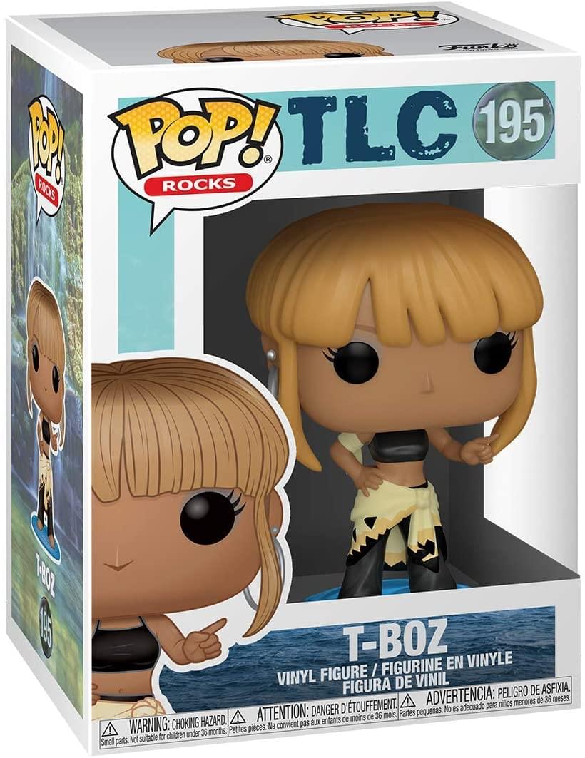 OP TuokA A POP! TLC 195 - ROCKS ROCKS T0Z 105 T-BOZ EN VINYLE VINYL FIGURE / /FIGURINE FIGURA DE VINIL ASFIXIA. ADVERTENCIA: PELIGRO DE ASFIXIA. D'TOUFFEMENT. adecuado para niños ATTENTION: DANGER D'ÉTOUFFEMENT. No es adecuado para niños de menos de 36 meses. Partes pequeñas. Ne convient pas aux enfants de moins de 36 mois. Small parts. Not suitable for children under 36 months.