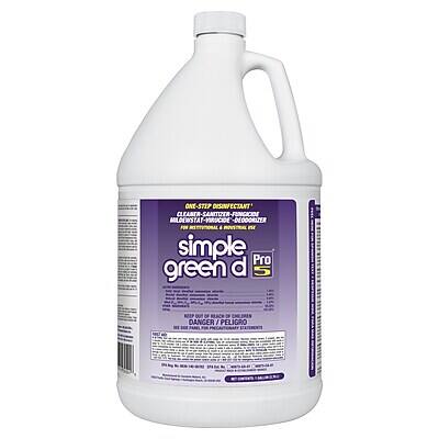 ONE-STEP DISINFECTANT CLEANER SANITIZER FUNGICIDE  
CLEANER SANITIZER FUNGICIDE  
FOR ALL SURFACES  
simple green Pro  
DANGER / PELIGRO  
KEEP OUT OF REACH OF CHILDREN
