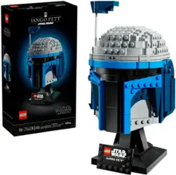 LEGO - Star Wars Jango Fett Helmet DIY Model Kit 75408 - Front_Zoom