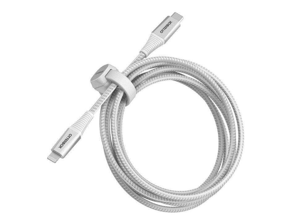 OtterBox - Premium Pro Lightning to USB-C Fast Charge 2M Cable | Color: - Ghostly Paste