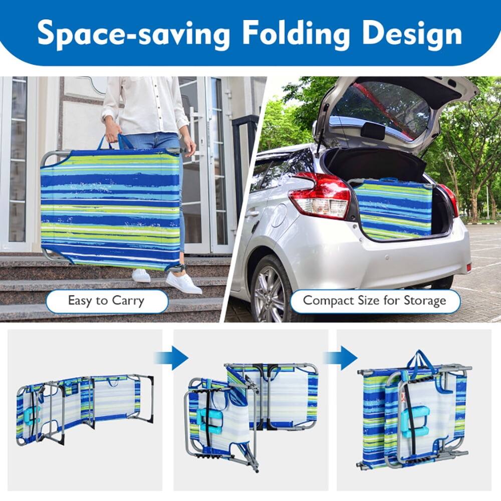 Space-saving Folding Design  
Easy to Carry  
Compact Size for Storage