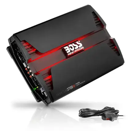 The text on the image reads "BOSS AUDIO SYSTEMS Phantom 3700W."