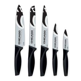 Woodrow - Chicago White Sox 5-Piece Stainless Steel Cutlery Knife Set - Multicolor