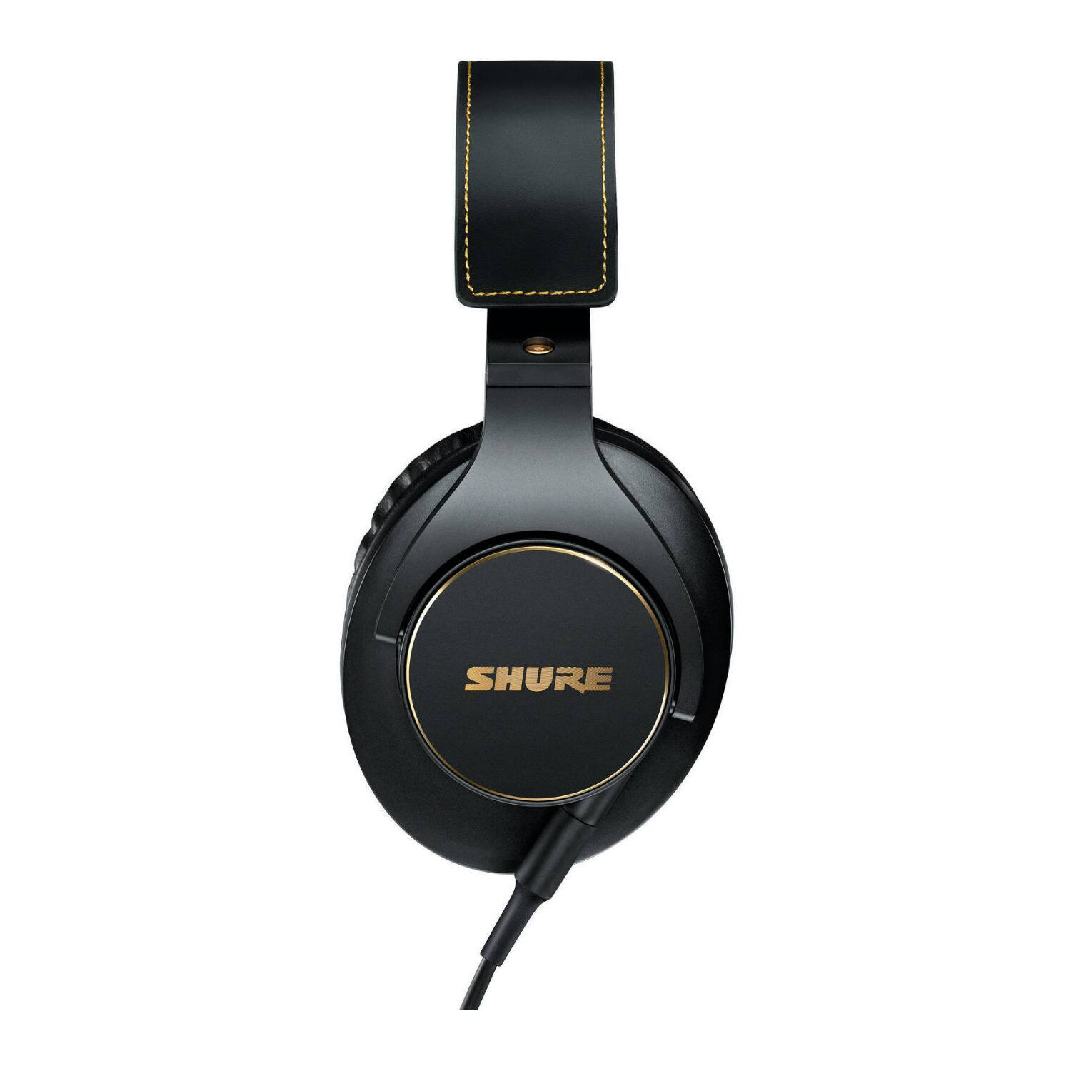 Back. Shure - Shure SRH840A Over-Ear Wired Headphones for Critical Listening & Monitoring - 2022 Version.