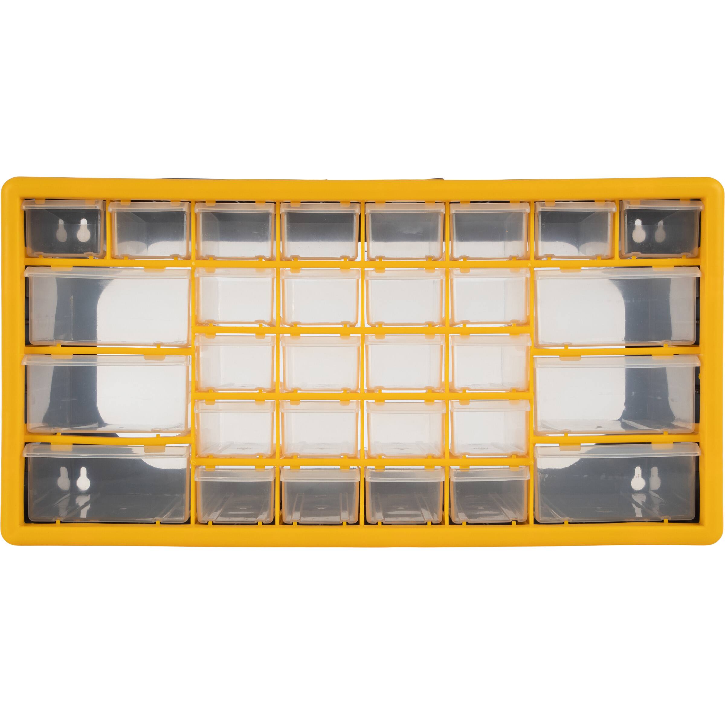 Alt View 2. Stalwart - 30-Drawer Small Part Organizer - Yellow.