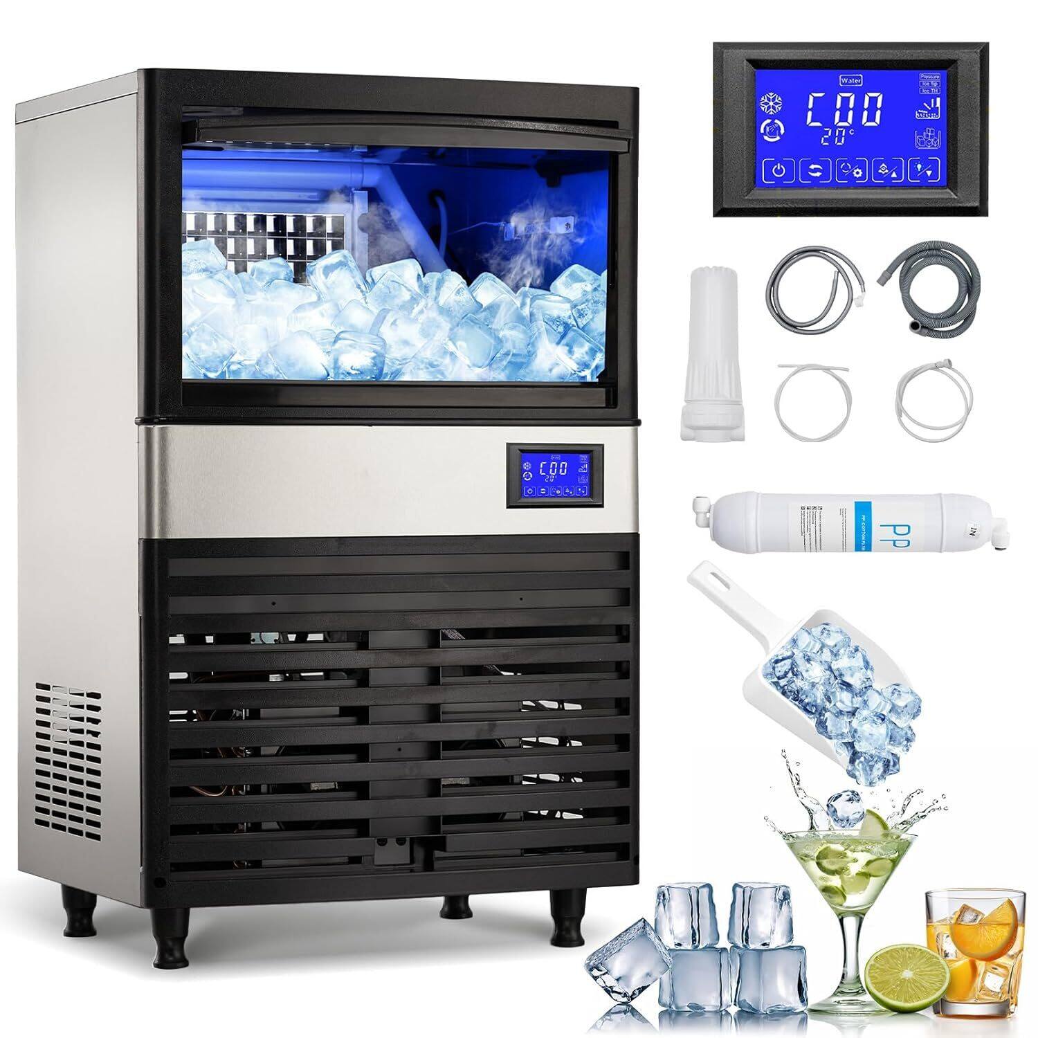 Sure, here is the corrected and grouped text from the image:

- C00
- 27°C
- COO
- EN
- PP