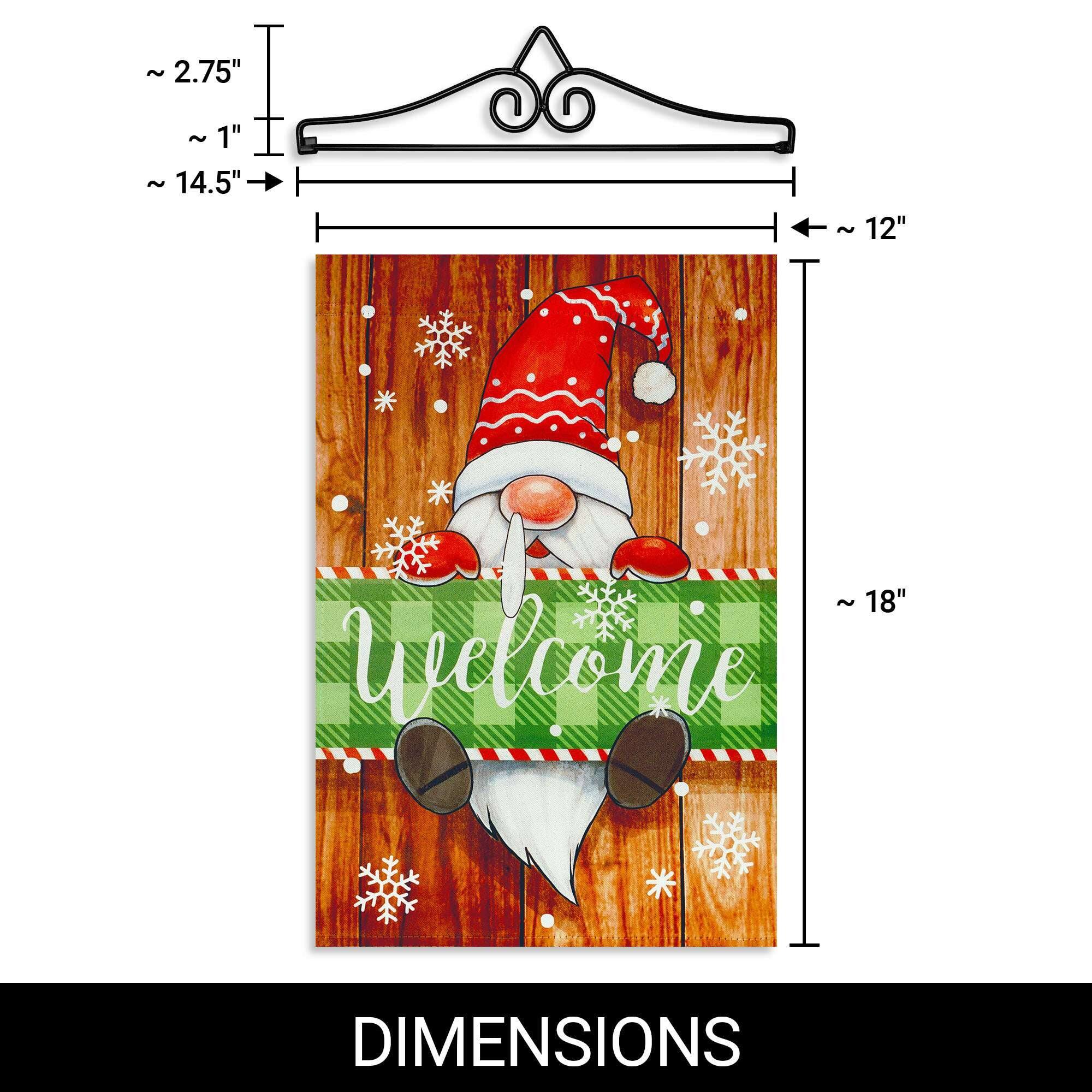 - ~2.75"
- ~1"
- ~14.5"
- ~12"
- ~18"

Welcome

DIMENSIONS