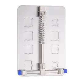 Unique Bargains - Universal PCB Holder with Card slot, 3.5"x5"x0.8" Multifunctional PCB Jig Fixture Clamp Repair Tool