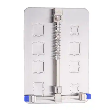 Front. Unique Bargains - Universal PCB Holder with Card slot, 3.5"x5"x0.8" Multifunctional PCB Jig Fixture Clamp Repair Tool.