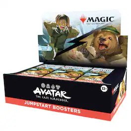 Magic The Gathering - Wizards of The Coast - Magic: The Gathering Avatar: The Last Airbender Jumpstart Booster Box Display