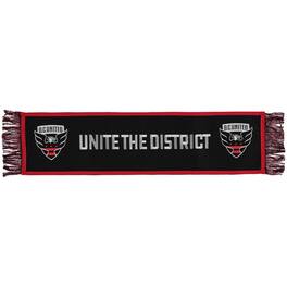 Winning Streak Sports - D.C. United 30.5'' x 8'' Heritage Scarf Banner - Black