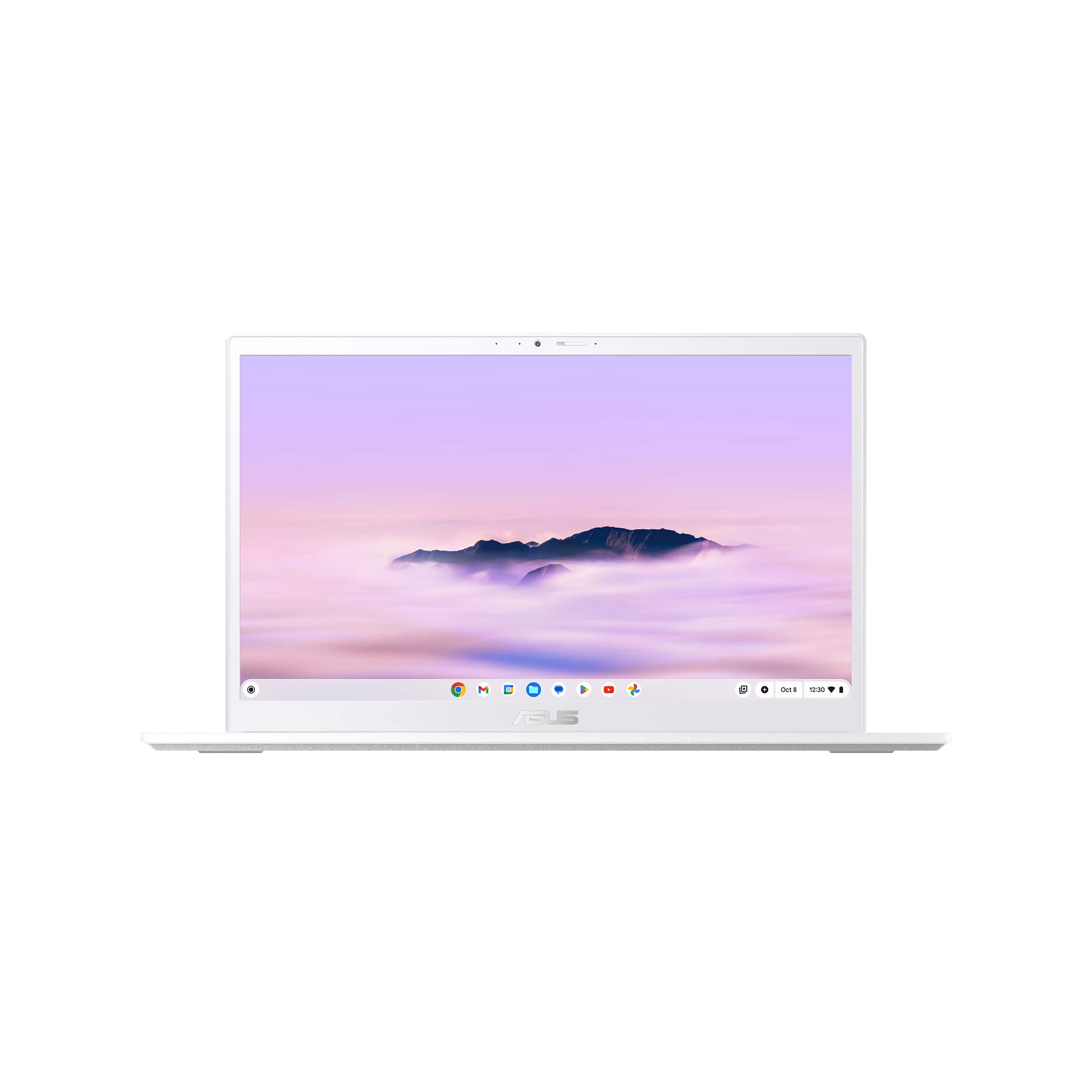 Alt View 7. ASUS - CX34 14" FHD Chromebook Plus Laptop with Google AI - Intel Core i3 with 8GB Memory - 256 GB SSD - Pearl White.