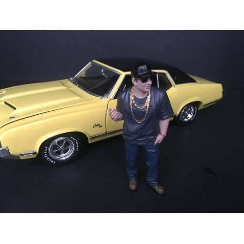 Angle. American Diorama - "Hanging Out II" Juan Figurine for 1/18 Scale Models by American Diorama - Multi.