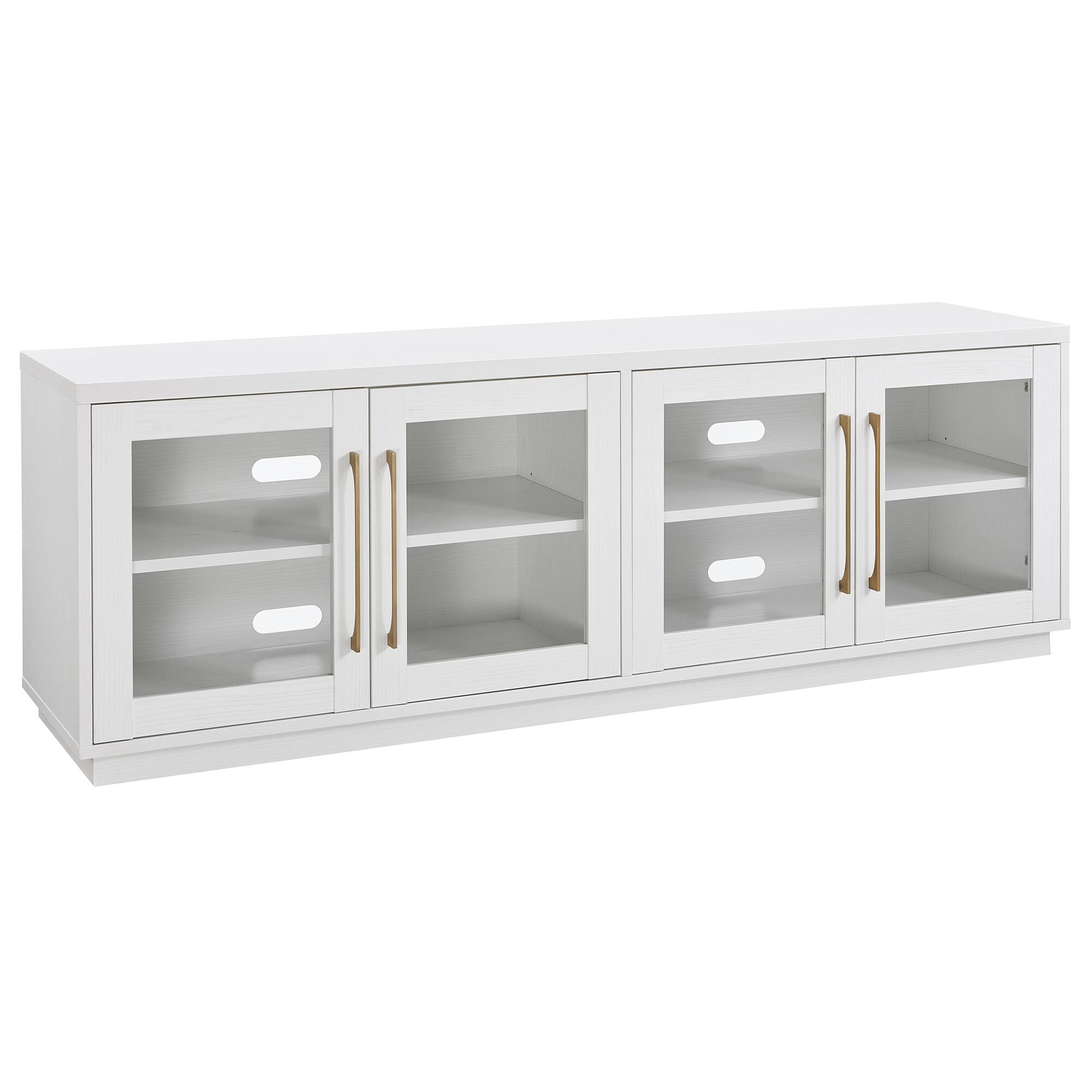 Angle. Camden&Wells - Donovan TV Stand for TV's up to 75" - White.