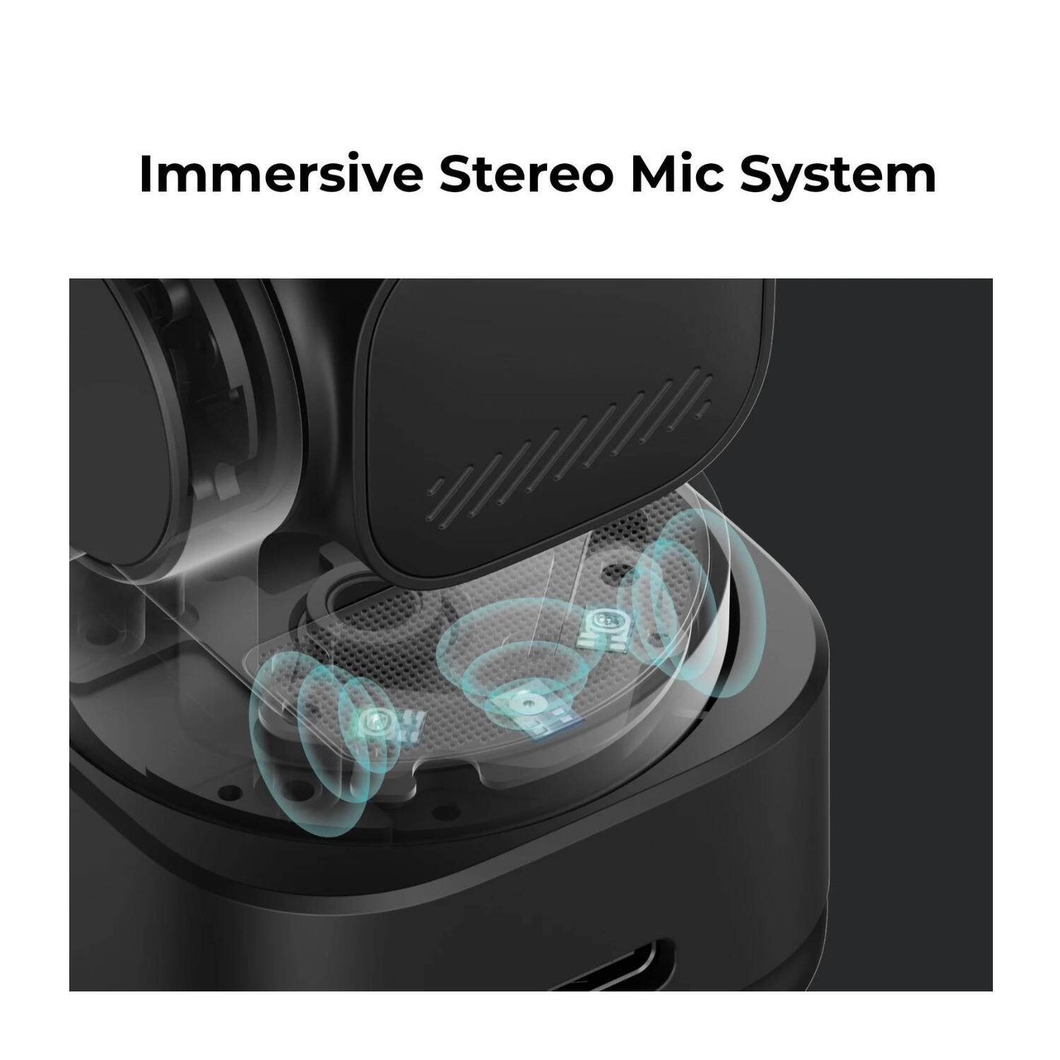 OBSBOT Tiny 3 Lite AI Powered Spatial Audio 4K PTZ Lite Webcam