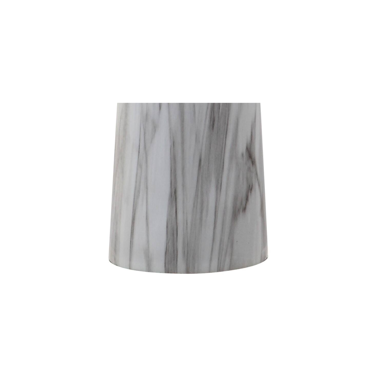Alt View 7. Jonathan Y - Bradley 29" Resin LED Table Lamp, White/Black Faux Marble - White/Black.
