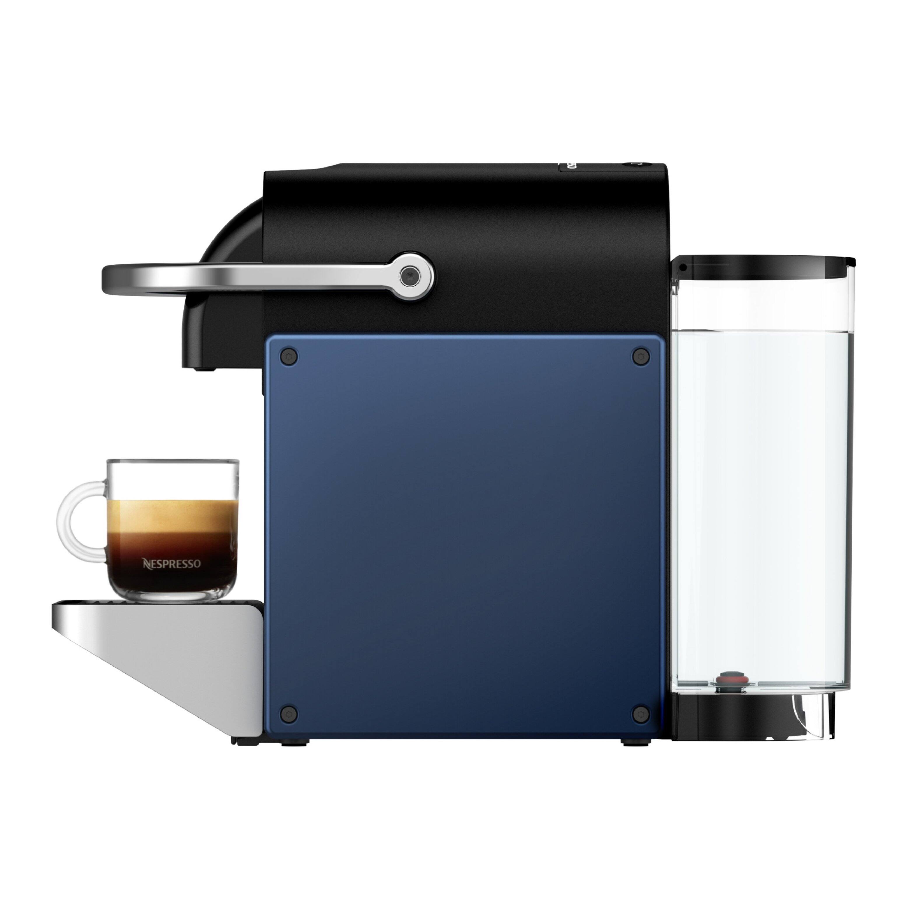 Alt View 2. De'Longhi - Nespresso Pixie Single Serve Espresso Machine, 19-Bar, Dark Blue - Dark Blue.