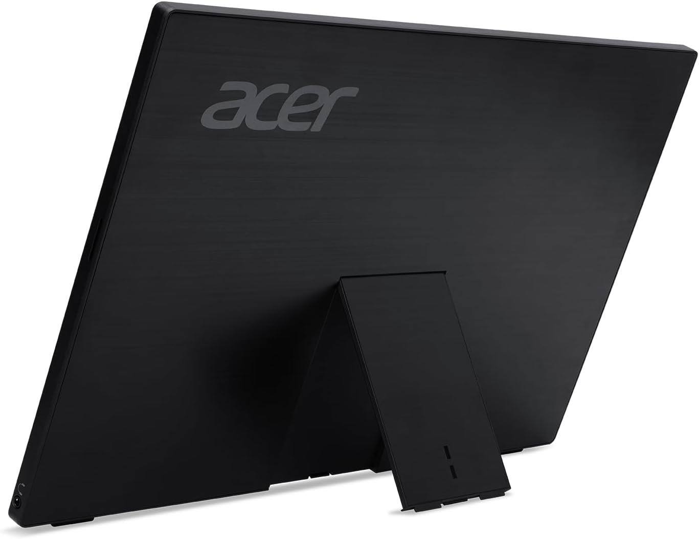 Left. Acer - PM181Q Abmiux 17.3" LCD Monitor 60Hz 1920x1080 - Black.