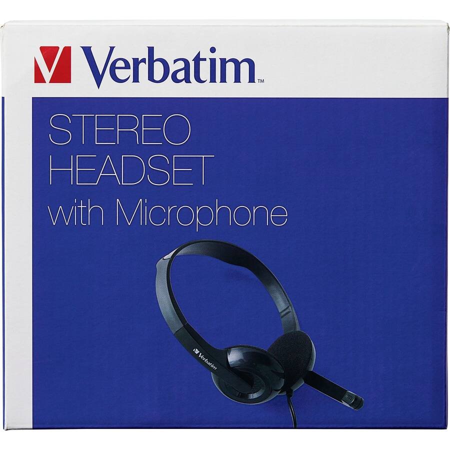 Verbatim™  
STEREO HEADSET with Microphone
